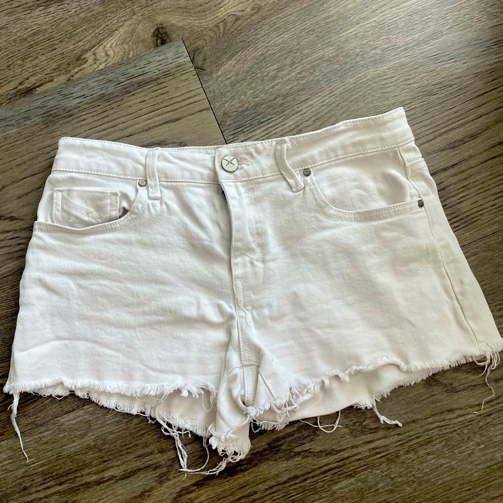White Denim Shorts from Unpublished